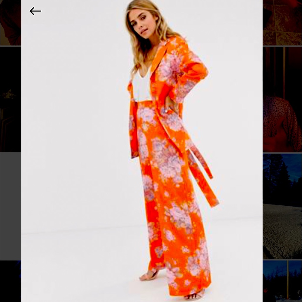 Gorgeous Floral Suit